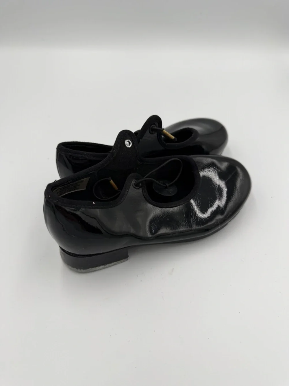 Bloch Toddler Girls 10.5 Black Patent Mary Jane Tap Dance Shoes
